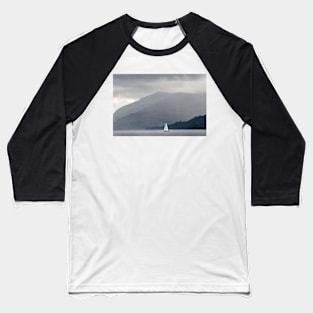 Sailing on Loch Linnhe near Fort William, Scotland Baseball T-Shirt